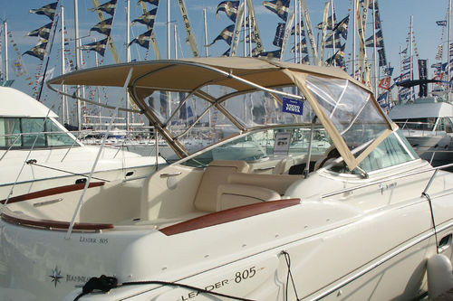 Boat sprayhood - Horizon Sprayhood - NVequipment - cockpit / aluminum frame / transparent