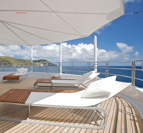 Bimini top fabric - Batyline ISO - Serge Ferrari - for shade covers / PVC