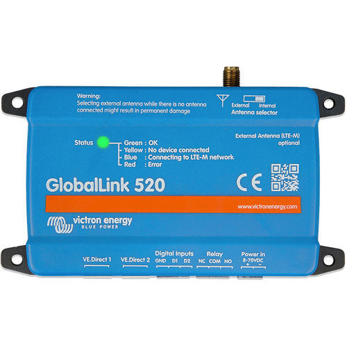 Boat monitoring system - GlobalLink 520 - Victron Energy - multifunction / alarm / remotely controlled