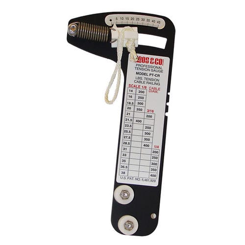 Rigging tension gauge PTCR Loos & Co for sailboats