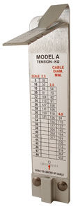 Rigging tension gauge - 91 Model A - Loos & Co - for sailboats