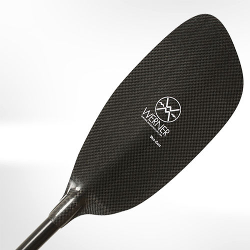 Kayak paddle - SHO-GUN - Werner Paddles - white-water / asymmetrical / double
