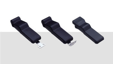 Southco Concealed Soft Draw Latch Black Rubber/Stainless #C7-10 – First