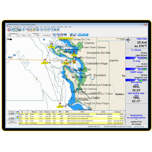 Navigation software Adrena First Adrena for boats