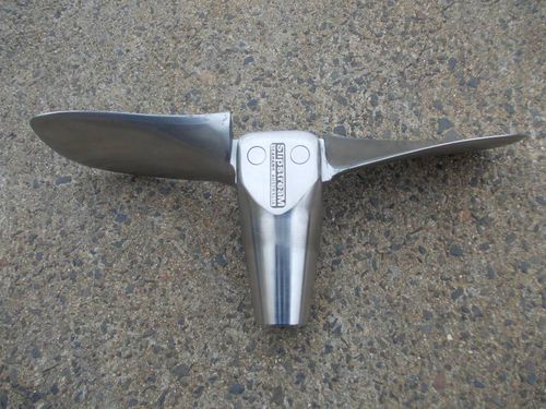 Boat propeller - S4 - Seahawk - folding / propeller shaft / 2-blade