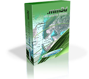 Digital nautical chart - HR Satellite - MaxSea International