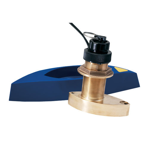 Depth transducer - B744V TRIDUCER® multisensor - Airmar - water temperature / acoustic / speed
