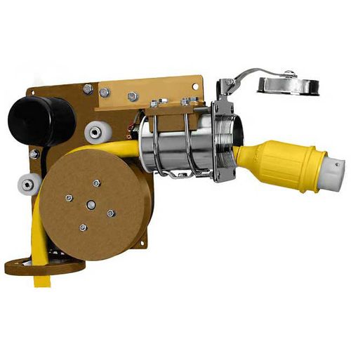 Fixed cable reel - CM7 - GLENDINNING PRODUCTS - motorized / for boats / for yacht