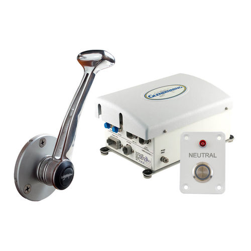 Engine control lever - GLENDINNING PRODUCTS - mechanical / single-lever / for sailboats