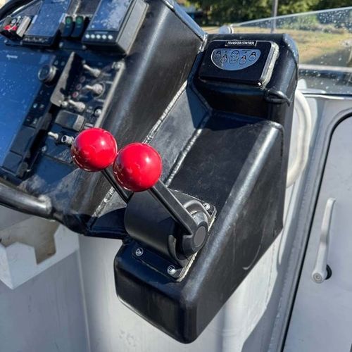 Engine control lever - RSCH - GLENDINNING PRODUCTS - throttle / mechanical / single-lever