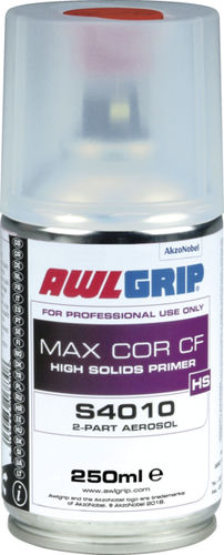 Boat primer - MAX COR CF 2K AEROSOL  - Awlgrip - for steel / for aluminum / epoxy