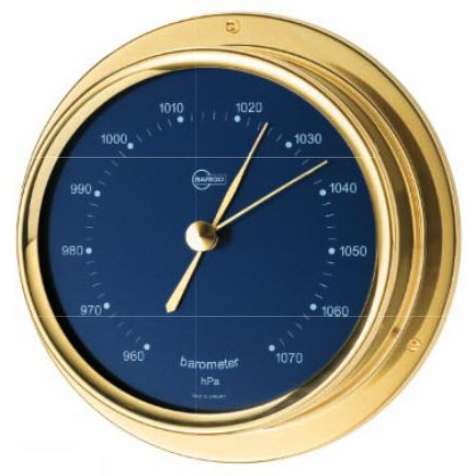 Analog Barometer Msbl Barigo Brass