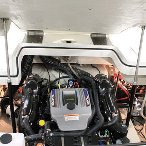 Boat cylinder Marine hydraulic / deck hatch