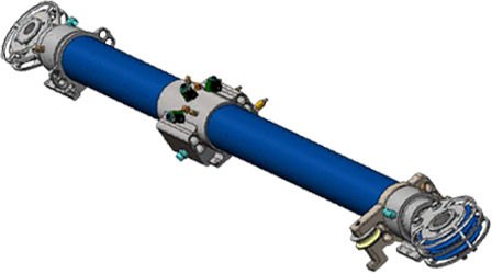 Canting mast hydraulic system - SMART MAGIC DOUBLE - Cariboni - for sailboats / custom