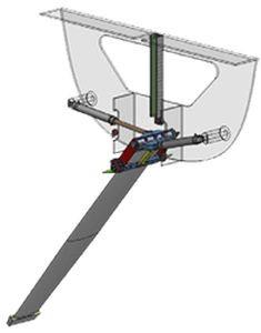 Canting keel hydraulic system - Cariboni - for sailboats / custom