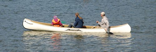 Canadian canoe - ATHABASCA 525 - Gatz Kanus - 4-person / adult / orange