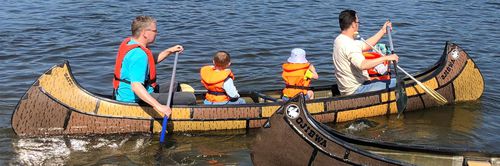 Canadian canoe - OJIBWA - Gatz Kanus - 4-person / adult / black