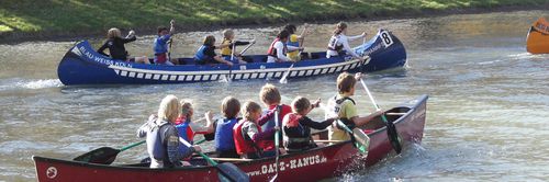 Canadian canoe - BIG CANADIAN 590 - Gatz Kanus - recreational / 5-person / adult