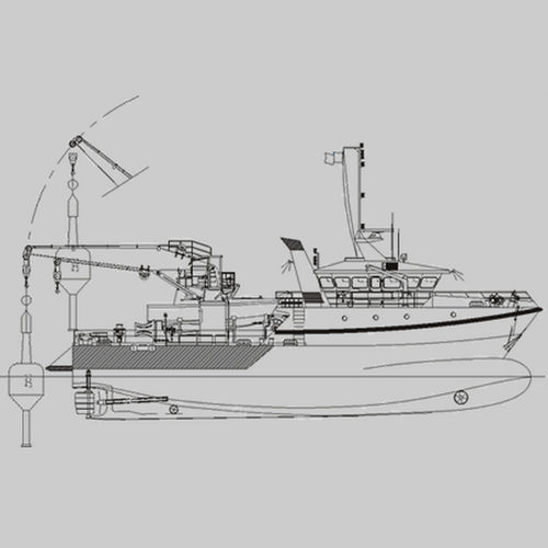 Buoy tender multi-purpose vessel - BUOY TENDER 32 - Raidco Marine - coastal