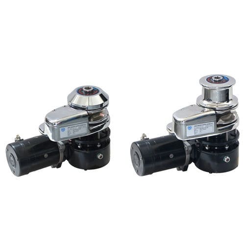 Electric windlass - DZC 440E - Data Hidrolik Makina Sanayi - for boat / vertical / single-drum