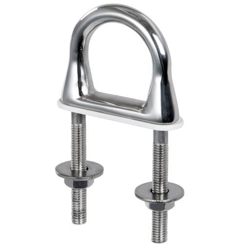 Fixed pad eye - 015-04LX - DOUGLAS MARINE - U-shaped / for sailboats