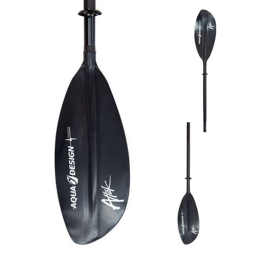 Kayak paddle ATTAK 2 Aquadesign recreational / asymmetrical / double