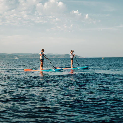 Inflatable SUP - TEMPO  - AQUADESIGN - all-around / beginner / intermediate