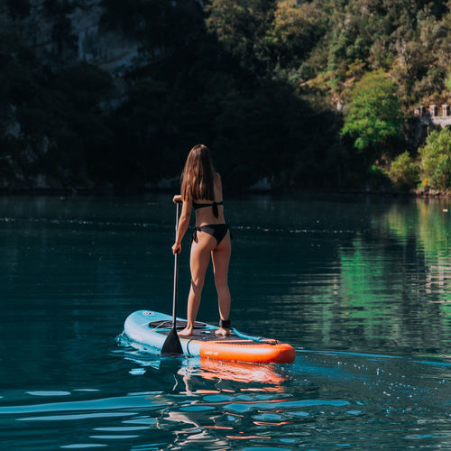 Inflatable SUP - LUCKEY  - AQUADESIGN - all-around / beginner / intermediate