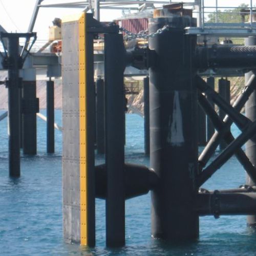 Harbor fender PMF Marine and Infrastructure pier