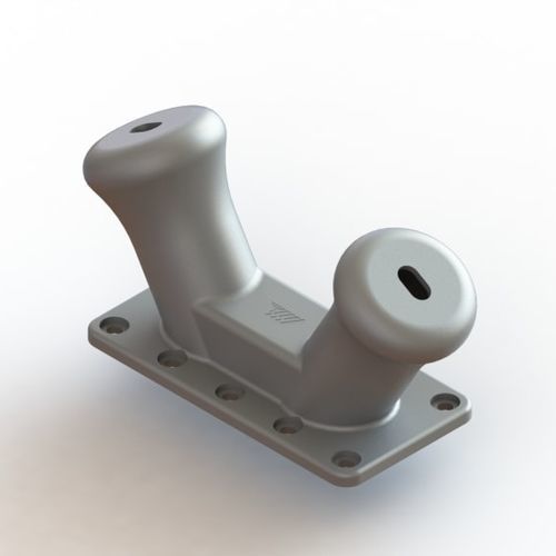 Terminal mooring bollard - Double  - Trelleborg Marine and Infrastructure