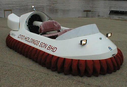 Private hovercraft - LOWCOST - Neoteric Hovercraft - passenger