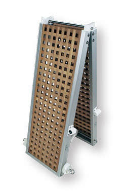 Boat gangway - 2860 / 2880 - CEREDI - folding / manual / aluminum