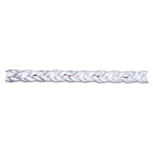 Anchor rope - 8-STRAND - English Braids - single braid / polyester core / green