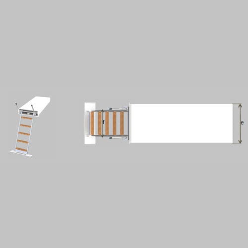 Boat ladder - Ezb-1230-8	 - Ezberci Marine - retractable / telescopic / swim