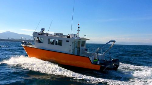 Hydrographic survey boat - CATA 1200 - MOGGARO ALUMINIUM YACHTS - catamaran / inboard / aluminum