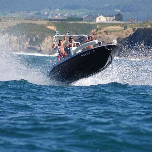 Outboard center console boat - 550 - MOGGARO ALUMINIUM YACHTS - side console / sport-fishing / aluminum
