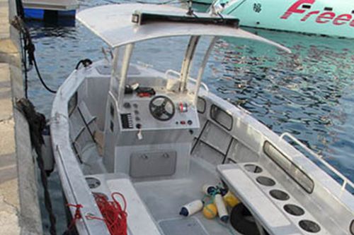 Dive support boat - M900 - MOGGARO ALUMINIUM YACHTS - inboard waterjet / aluminum