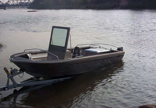 Outboard center console boat - TOMCAT SJ - OUTLAW EAGLE MANUFACTURING - sport-fishing