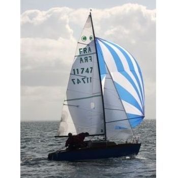 Spinnaker - 2140 - NENUPHAR - for one-design sport keelboats / tri-radial cut / nylon
