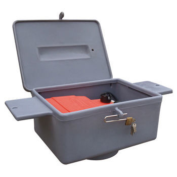 Boat bench seat - FunYak - for tankers / black / with storage