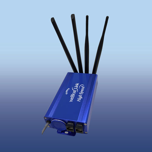 Boat WiFi access point weBBoat Link High Speed Glomex