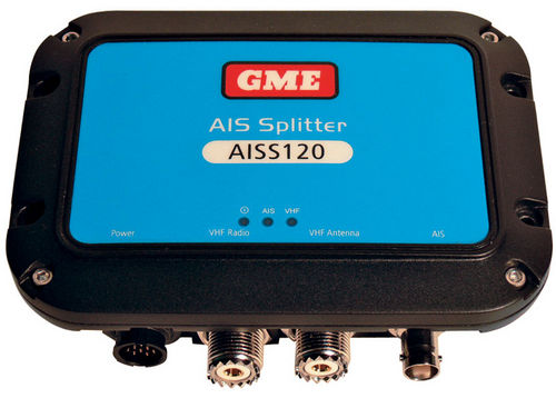 AIS antenna splitter - AISS120  - GME electrophones - VHF / marine