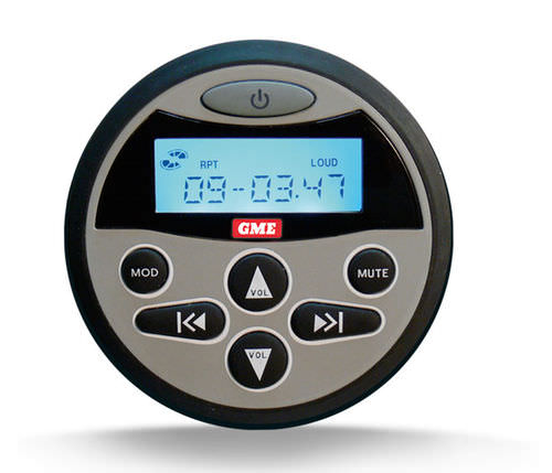 Audio player remote control - RCU9200 - GME electrophones - for boat