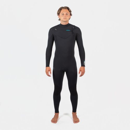 Surf wetsuit - Flexor  - Gul - full / long-sleeve / 2 mm
