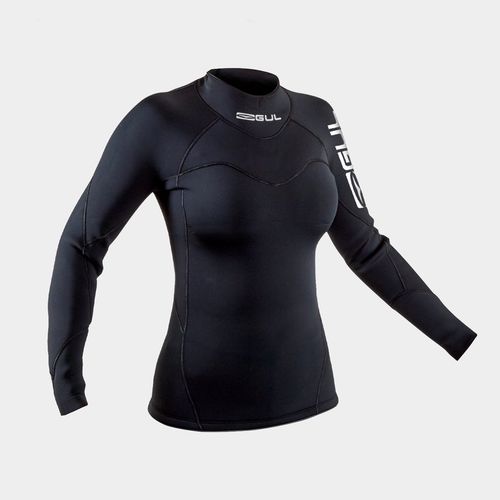 Long-sleeve neoprene top - Code Zero - Gul - body / women's / thermal