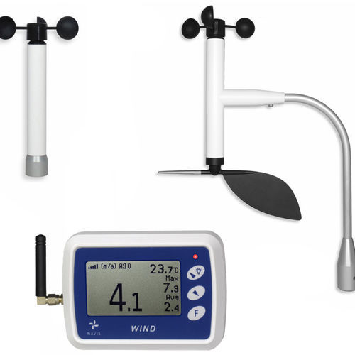 Digital anemometer - WR5  - NAVIS elektronika - wireless / with alarm