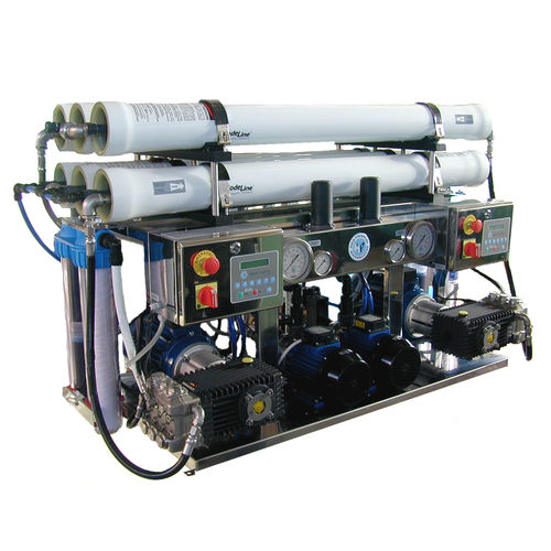 Boat watermaker - SCDOUBLE  - HP High Pressure S.R.L. - reverse osmosis / 380 V / 110 V