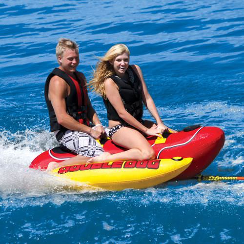 2-person max. towed banana buoy - Double Dog - airhead - double