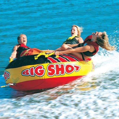 4-person max. towed buoy - Big Shot - airhead