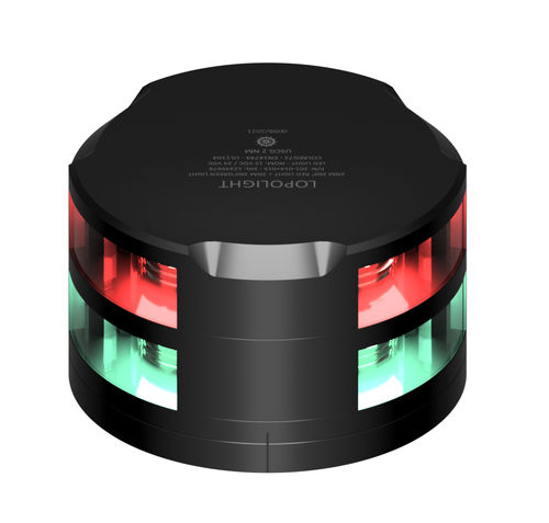 Ship navigation light - 201-014+015-FB-B - Lopolight - for yacht / LED / red